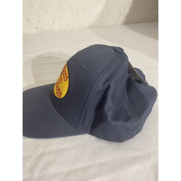 Bass Pro Shops Gray Snapback Hat Embroidered Logo Adjustable Cotton One Size - Picture 4 of 6